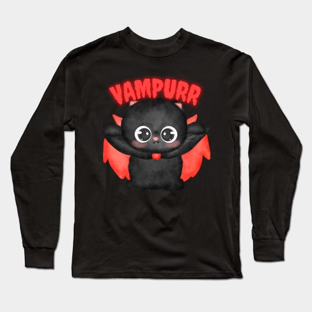 Vampurr Long Sleeve T-Shirt by Caregiverology